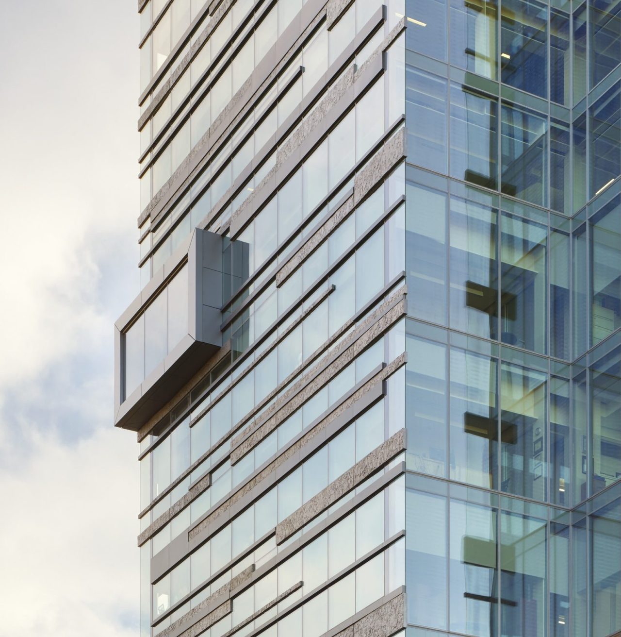 The Donadeo Innovation Centre for Engineering tower at the University of Alberta