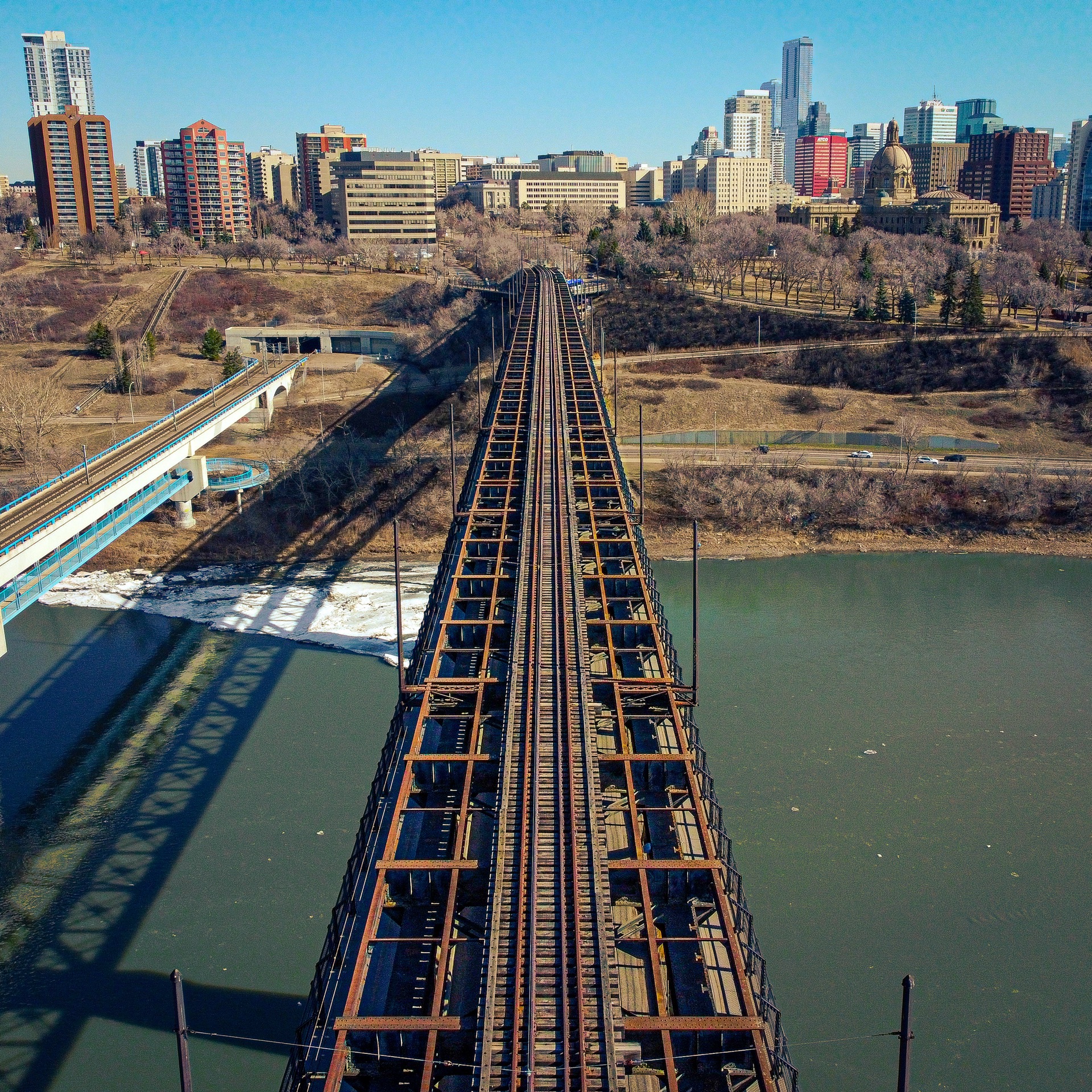 High Level Bridge deck, Edmonton
